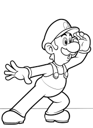 Kolorowanka Luigi szuka Mario Kolorowanka Luigi szuka Mario